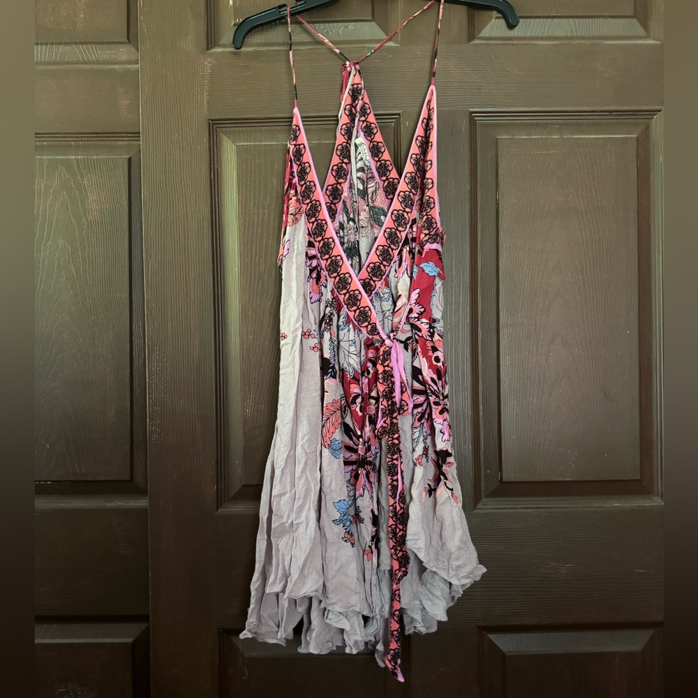 Intimately free people wrap mini dress